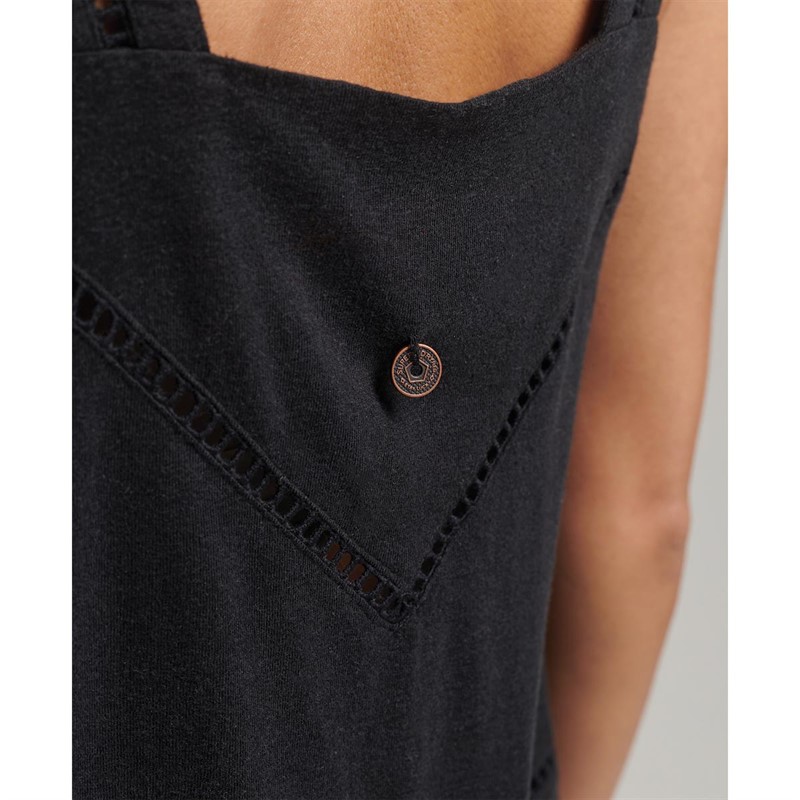 Superdry Dame Vintage Cutwork Overdele Sort