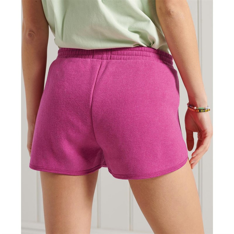 Superdry Shorts Vl Duo Femme Rose Foncé