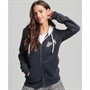 Superdry Sweats à Capuche Vintage Pride And Craft Femme Bleu Marine
