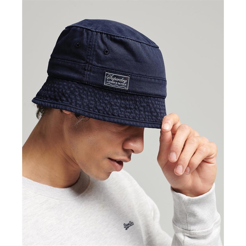 Superdry Heren Vintage Hoeden Marineblauw