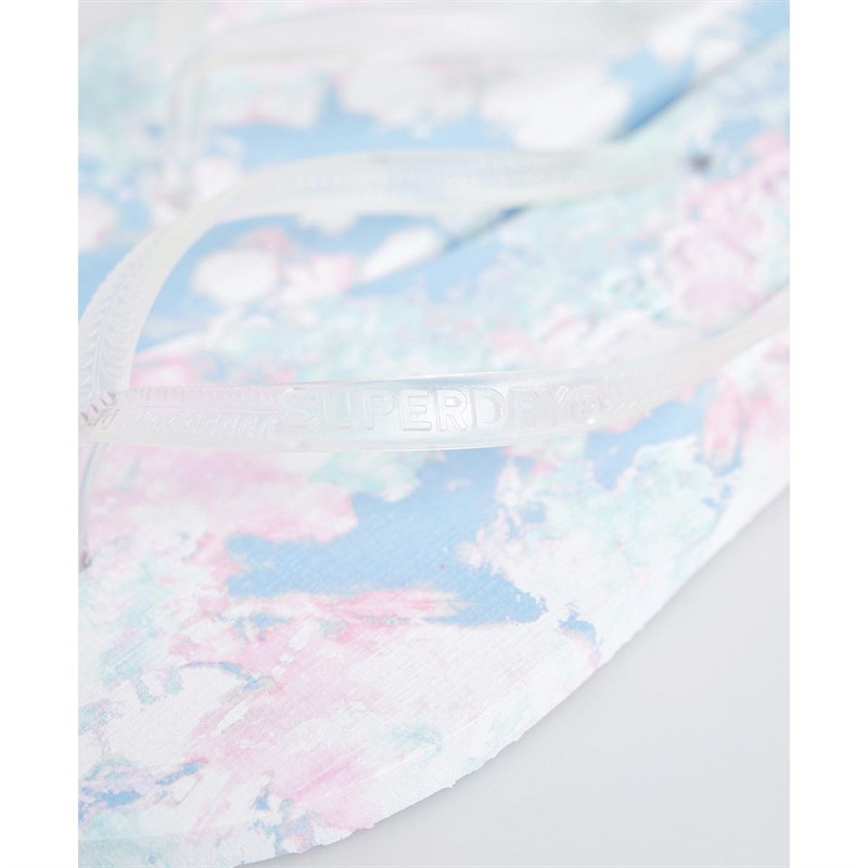 Superdry Dames Super Sleek AOP Slippers Multi