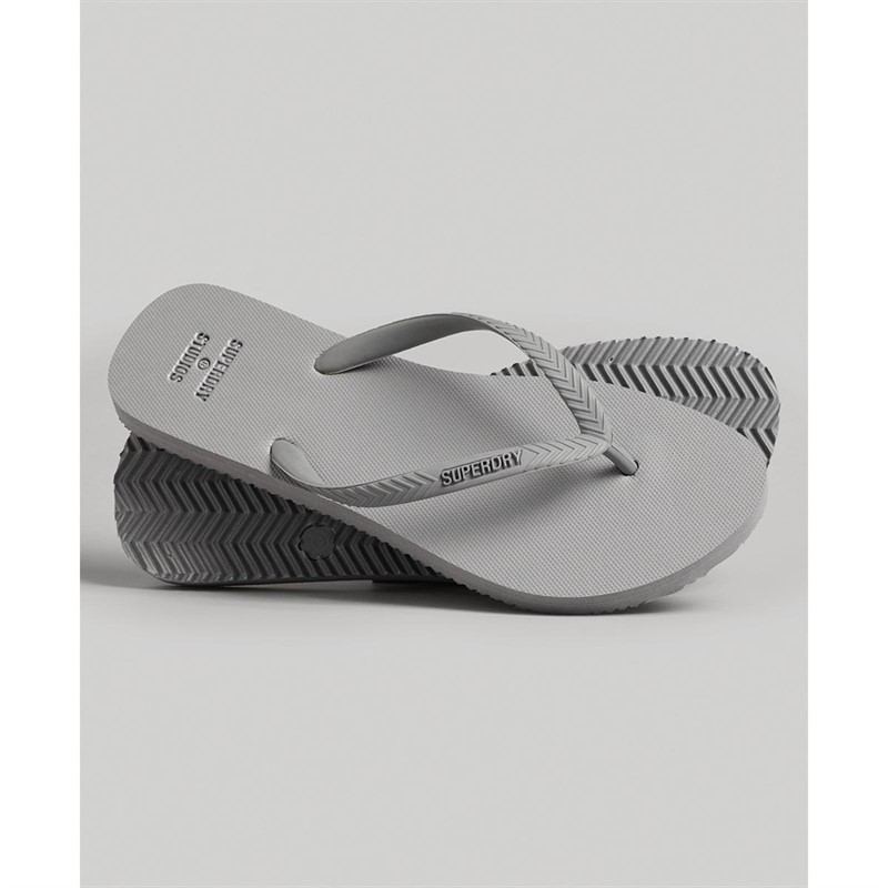 Superdry Dames Studios Classic Slippers Grijs