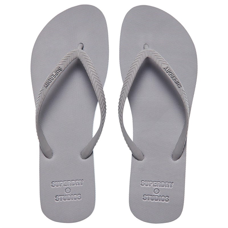 Superdry Dames Studios Classic Slippers Grijs