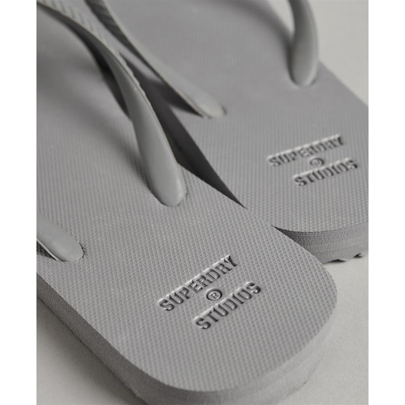 Superdry Dames Studios Classic Slippers Grijs