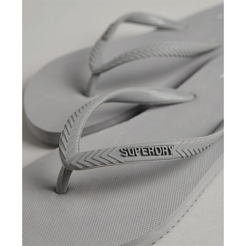 Superdry Dames Studios Classic Slippers Grijs