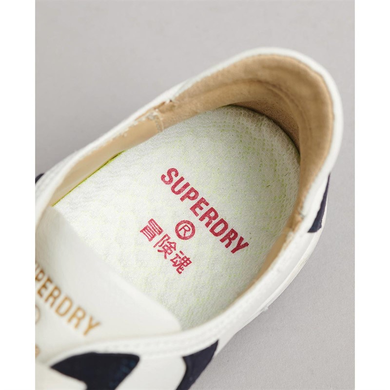 Superdry Baskets Vegan Basket OV Low Femme Blanc