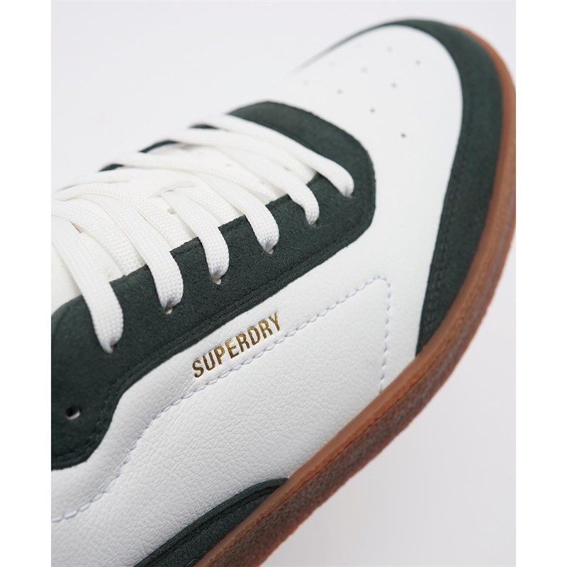 Superdry Damen Vegan Retro Sleek Sneaker Weiß