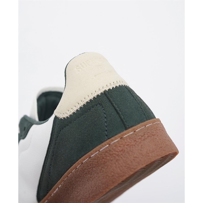 Superdry Damen Vegan Retro Sleek Sneaker Weiß