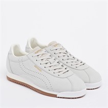 Superdry Dame Vegan Retro Track Sport Runner Sneakers Lys Grå