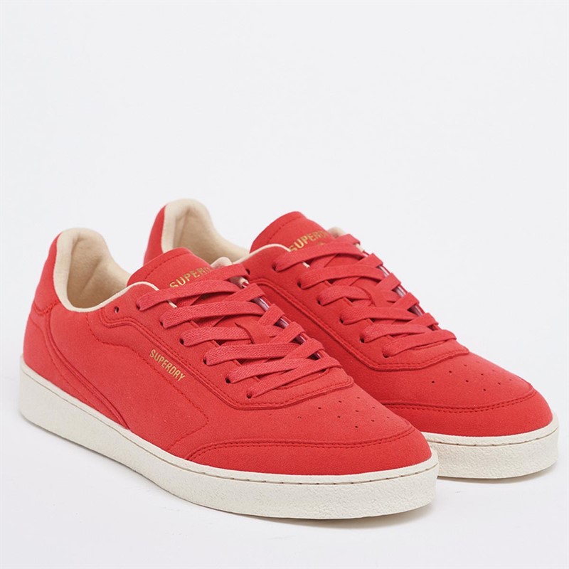 Superdry Baskets Vegan Retro OV Sleek Femme Rouge