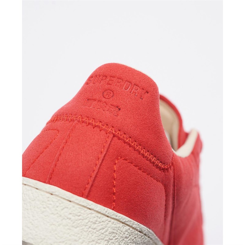 Superdry Baskets Vegan Retro OV Sleek Femme Rouge
