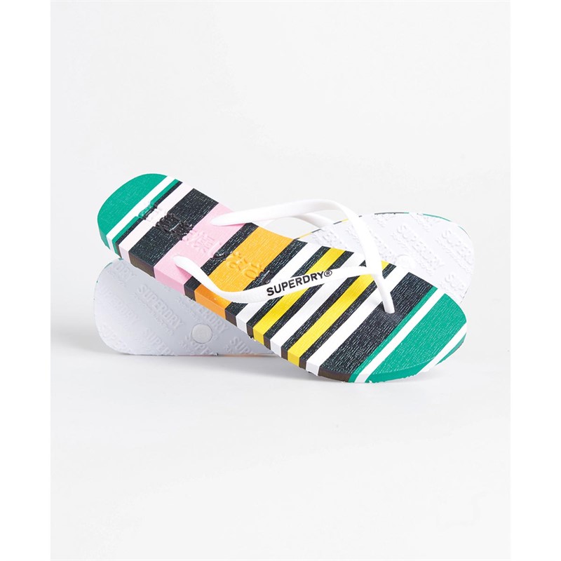 Superdry Dames Super Sleek AOP Slippers Multi