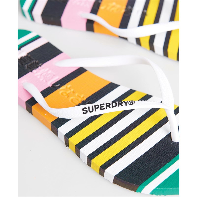 Superdry Dames Super Sleek AOP Slippers Multi