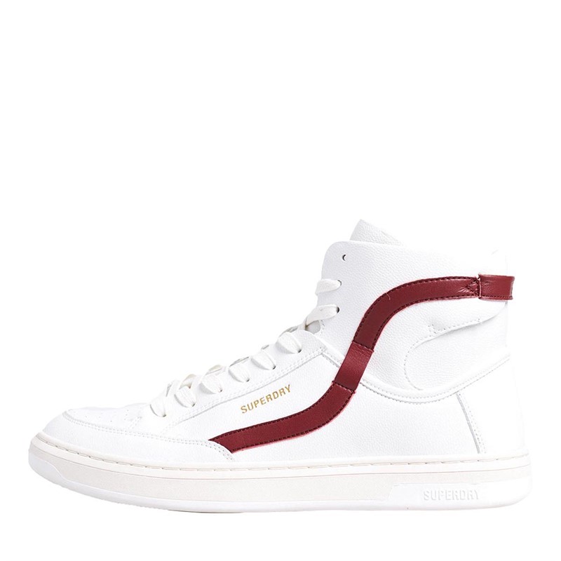 Superdry Baskets Montantes Vegan Basket OV High Homme Blanc