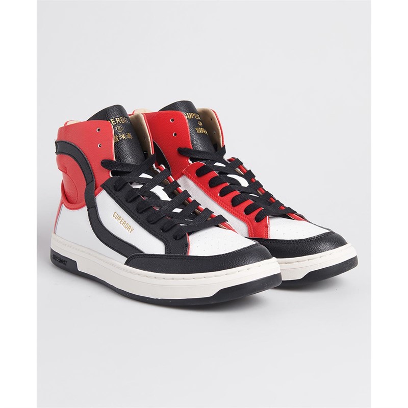 Superdry Baskets Montantes Vegan Basket OV High Homme Multicolore