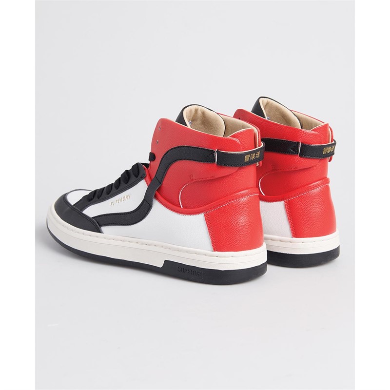 Superdry Baskets Montantes Vegan Basket OV High Homme Multicolore