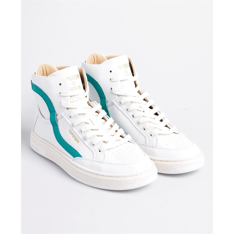 Superdry Baskets Montantes Vegan Basket OV High Homme Blanc