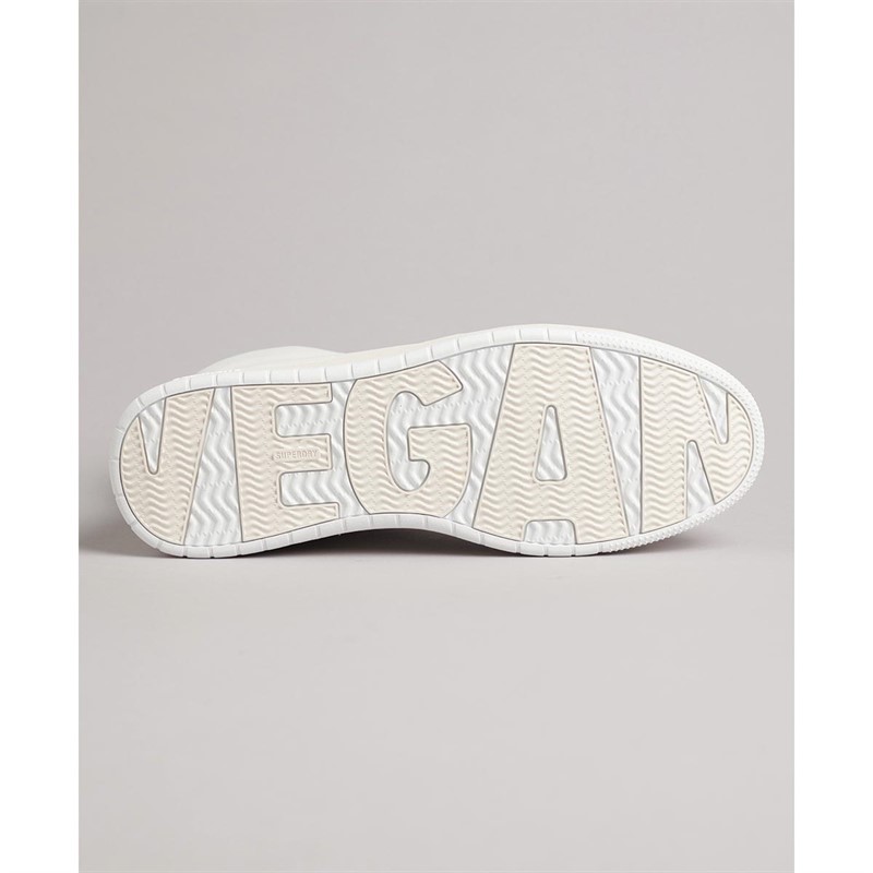 Superdry Baskets Montantes Vegan Basket Sport High Homme Blanc