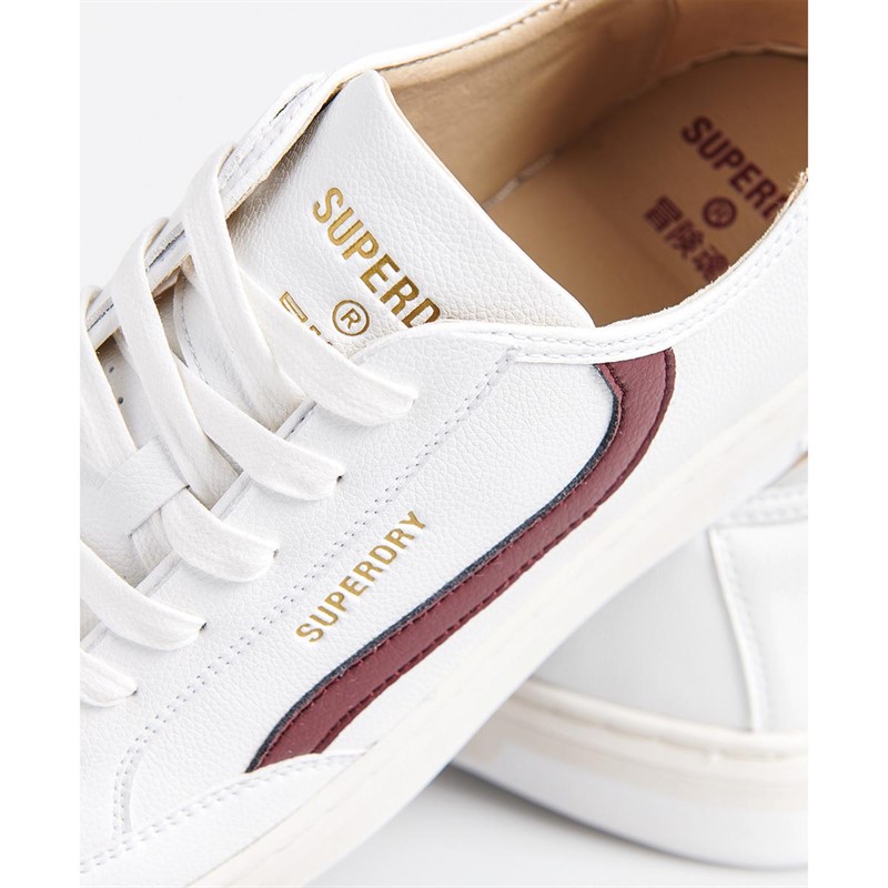 Superdry Baskets Vegan Basket OV Low Homme Blanc