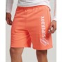 Superdry Shorts Code SL Applique Homme Rose Orange