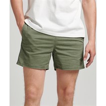 Superdry Męskie Vintage Stripe Szorty Khaki