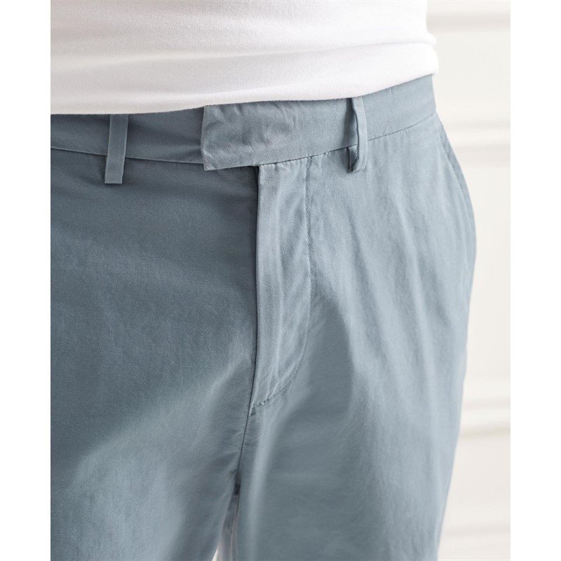 Superdry Heren Studios Chino's Grijs Blauw