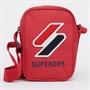 Superdry Herre Sportstyle Side Hoftetaske Rød