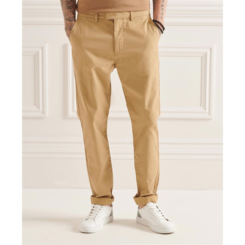 Superdry Męskie Studios Spodnie Materiałowe Dębnik