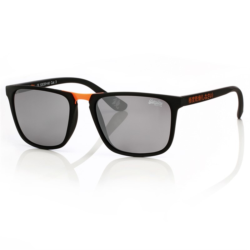 Superdry Mens Aftershock Sunglasses Black
