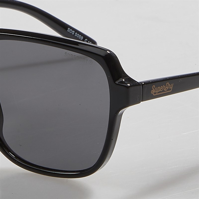 Superdry Damen Sonnenbrillen Schwarz