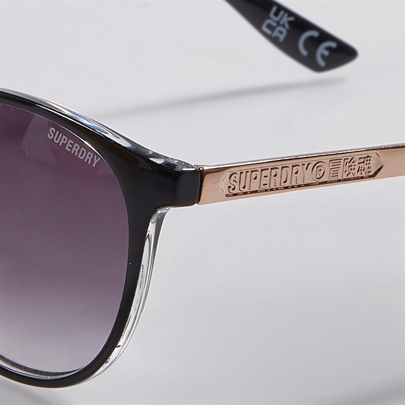 Superdry Vintage Suika Sunglasses Black