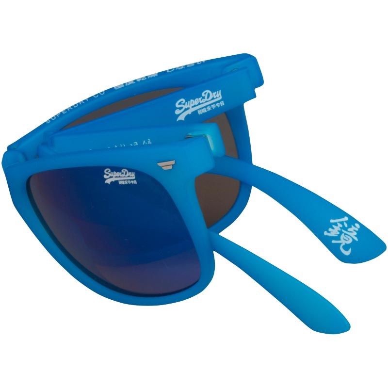 Superdry Supergami Neon Sonnenbrille Blau