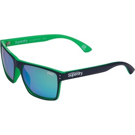 Superdry Kobe Zonnebril Fluo Groen superdry kopen in de aanbieding