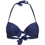 Superdry Womens Santa Monica Cup Bikini Top Navy