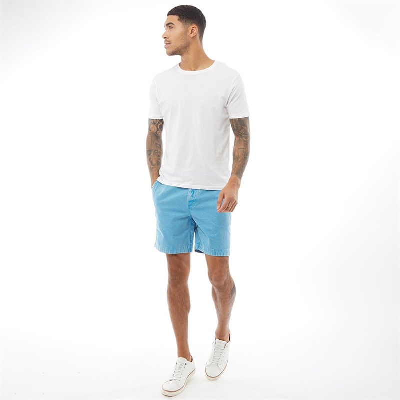 Superdry Mens Nue Wave Wash Shorts New Wave Lagoon