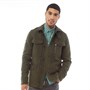 Superdry Mens Tito 4 Pocket Wool Jacket Khaki