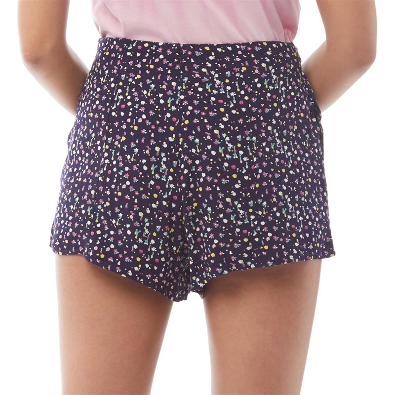 Superdry Short Taylor Skater Femme Bleu Marine