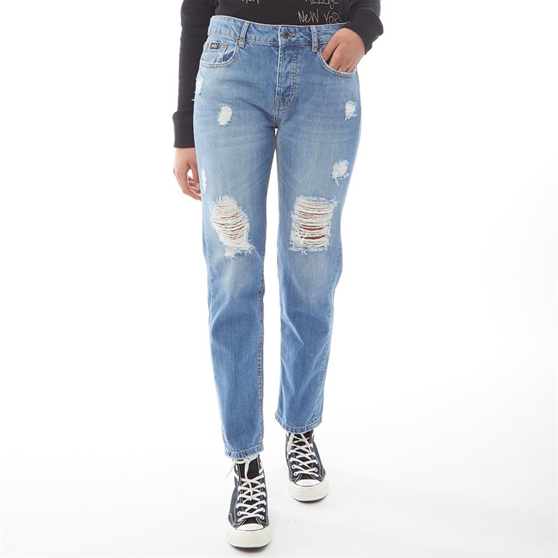 Superdry Jean Boyfriend Harper Femme Denim
