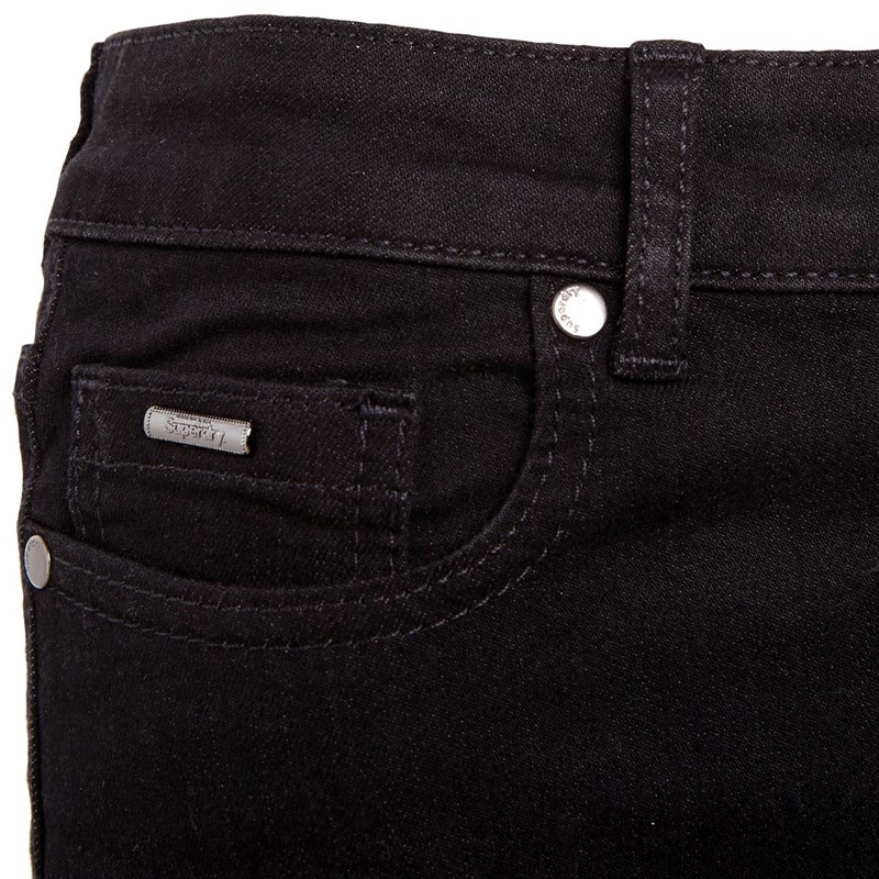 Superdry Womens Superthermo Skinny Jeans Black