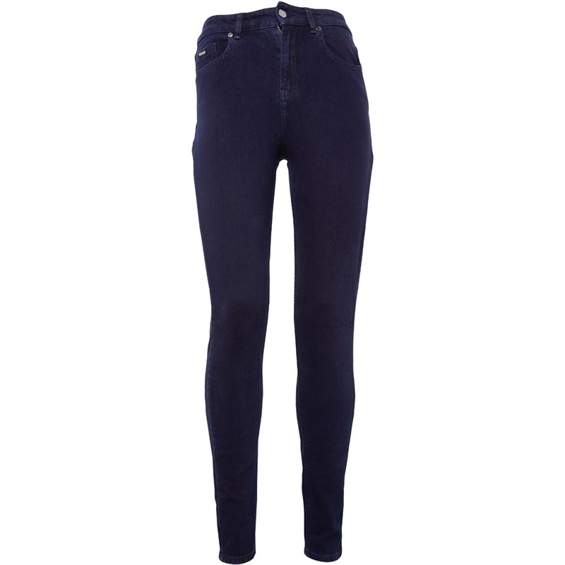 Superdry Jean Slim Superflex Femme Denim