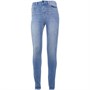 Superdry Damskie Superflex Jeansy Skinny Mid Niebieski
