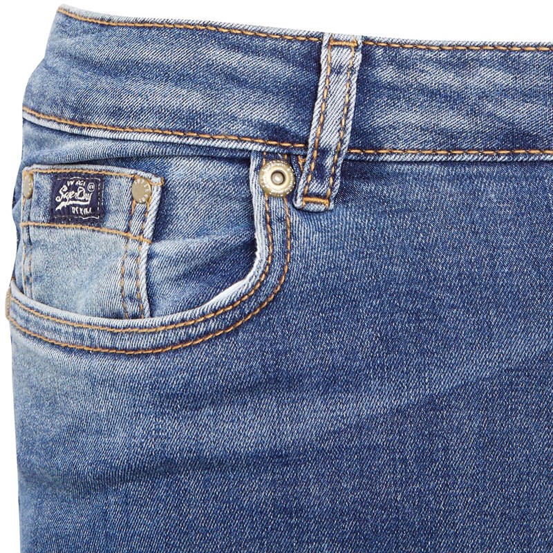 Superdry Damskie Sophia High Waist Jeansy Skinny Denim