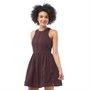 Superdry Damer Eloise Schiffli Racer Kjole Sort