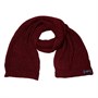 Superdry Womens Aries Sparkle Scarf Buckle Burgundy