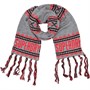 Superdry Womens Jenna Fairisle Scarf Grey Marl