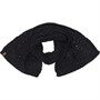 Superdry Damskie Neska Cable Szalik Czarny