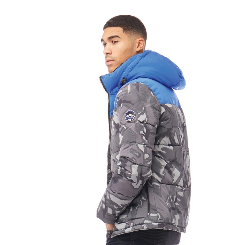 Superdry Herren Wavetronic Jacke Blau