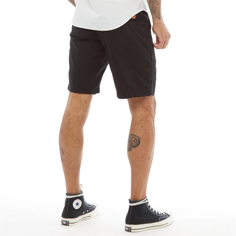 Superdry Mens Vert Shorts Black