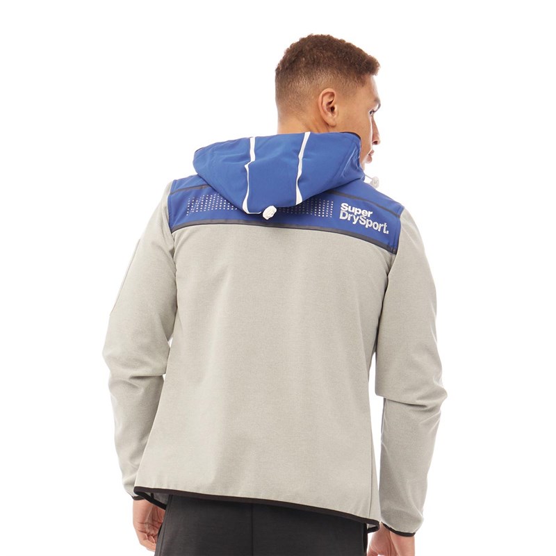 Superdry Veste Sportblocker Homme Gris