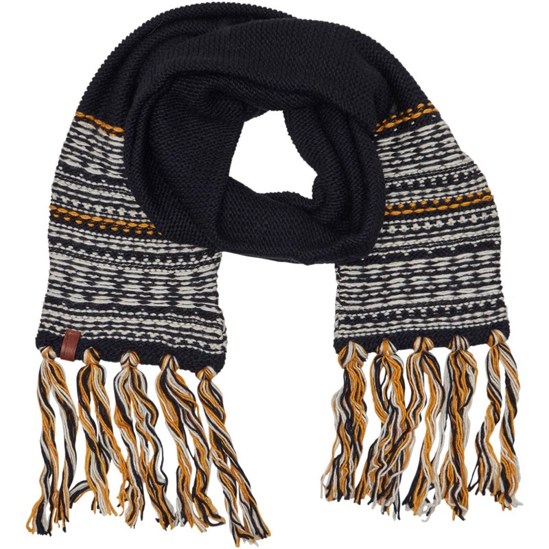 Superdry écharpe Rhumi Tassel Femme Bleu Marine Foncé
